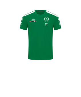 JAKO Power T-Shirt Kids Grün Weiss F200