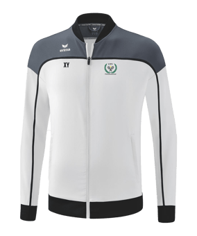 Erima Change by Präsentationsjacke Weiss Grau 