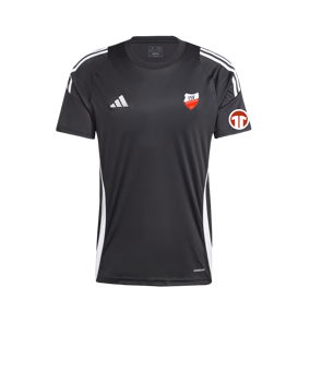 adidas Tiro 24 Trikot Schwarz Weiss