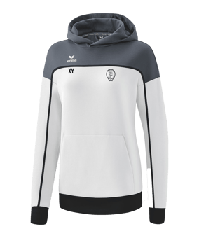 Erima Change by Hoody Damen Weiss Grau 