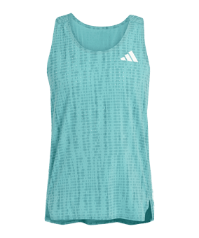 adidas Running Singlet Débardeur Bleu - bleu