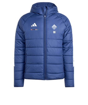 adidas Tiro 24 Winterjacke Blau Weiss