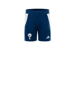 Short enfant adidas Tiro 24 bleu foncé blanc 