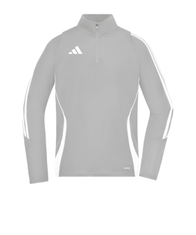 adidas Tiro 24 Trainingstop Grau Weiss