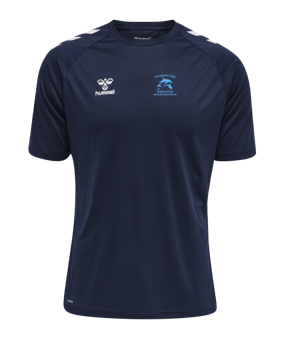 Hummel hmlCORE XK Poly T-Shirt Blau F7026