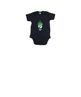 Merch Baby Body Black | #inmydna