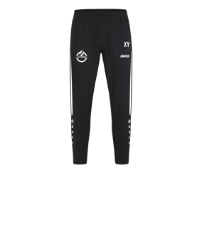 JAKO Power Freizeithose Kids Schwarz Weiss F802