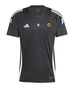 adidas Tiro 24 Trikot Schwarz Weiss