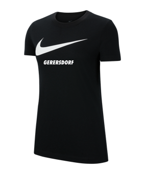 Nike Park 20 T-Shirt Swoosh Damen Schwarz F010