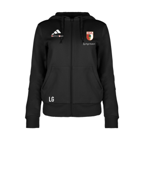 adidas Entrada 26 Kapuzenjacke Damen Schwarz