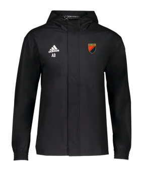 adidas Entrada 22 Allwetterjacke Schwarz