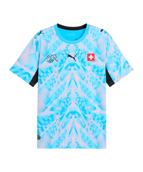 PUMA SFV Schweiz Replica Torwarttrikot Home WM 2026 Blau F86 - blau