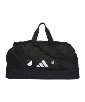 adidas Tiro League Duffel Bag Gr. L Schwarz Weiss