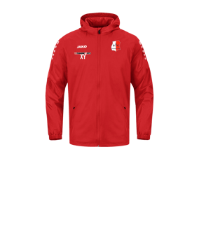 JAKO Team 2.0 Allwetterjacke Kids Rot F100