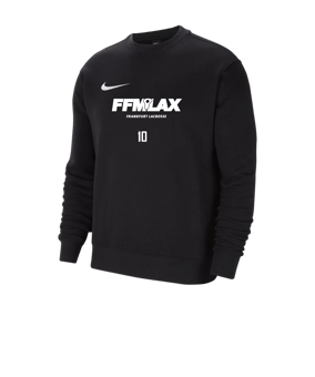 Nike Park 20 Fleece Sweatshirt Schwarz Weiss F010