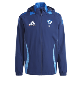 adidas Tiro 24 Competition Allwetterjacke Blau