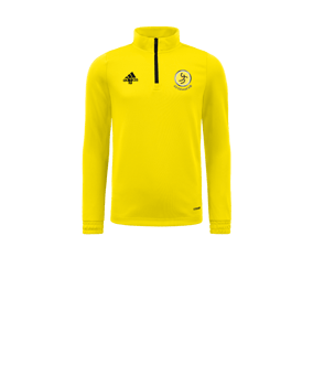 Sweatshirt adidas Entrada 22 Demi-Zip enfants jaune