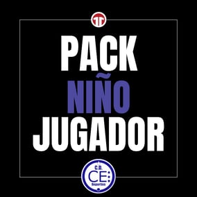 PACK NIÑO JUGADOR (No añadir dorsal).