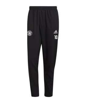 adidas Entrada 22 Präsentationshose Schwarz Weiss