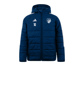adidas Tiro 24 Winterjacke Kids Blau Weiss