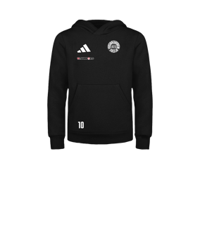 adidas Entrada 26 Hoody Kids Schwarz
