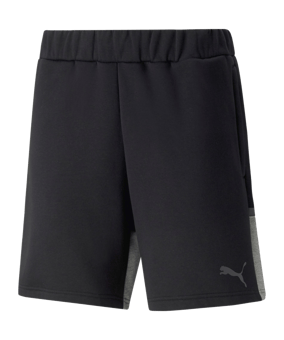 PUMA teamCUP Casuals Short Schwarz F03 - schwarz