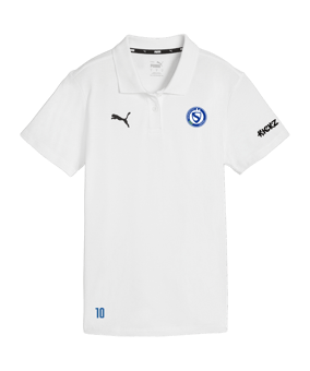 PUMA teamGOAL Casuals Poloshirt Damen Weiss F04