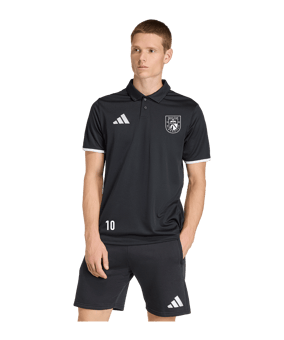 adidas Entrada 26 Polo Schwarz