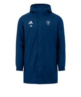 Veste adidas Entrada 22 Stadium Bleue 