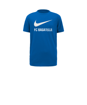 T-shirt enfants Nike Park bleu blanc F463 