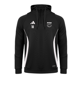 adidas Tiro 24 Hoody Schwarz Weiss 