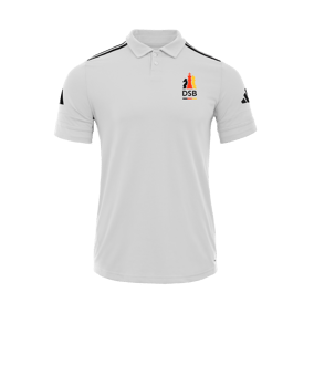 adidas Squadra 25 Polo Weiß