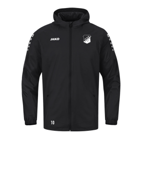 JAKO Team 2.0 Allwetterjacke Schwarz F800