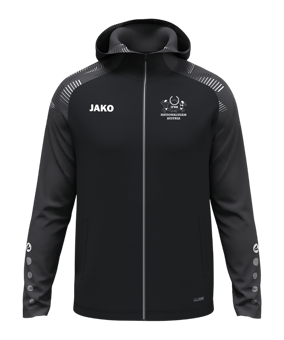 JAKO Sonic Kapuzenjacke Damen Schwarz F801