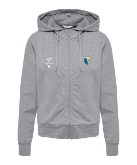 Veste zippée capuche coton FEMME