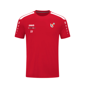 JAKO Power Trikot Rot Weiss F100