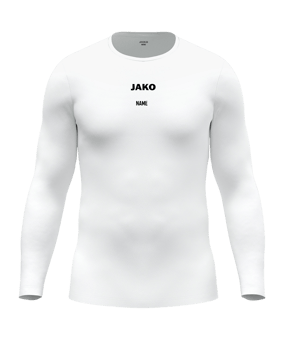 JAKO Function Longsleeve T-Shirt Weiß F0