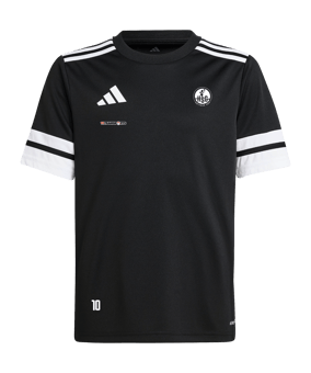 adidas Squadra 25 Trikot Kids Schwarz