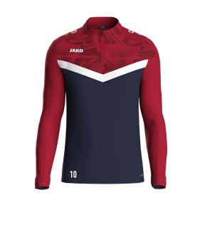 JAKO Iconic HalfZip Sweatshirt Kids Blau F901