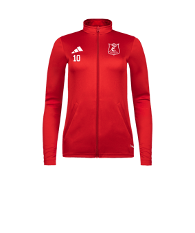 adidas Entrada 26 Trainingsjacke Damen Rot