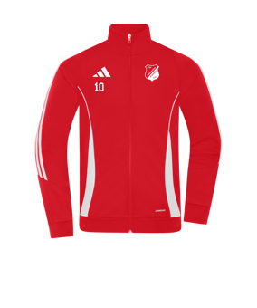adidas Tiro 24 Trainingsjacke Rot Weiss