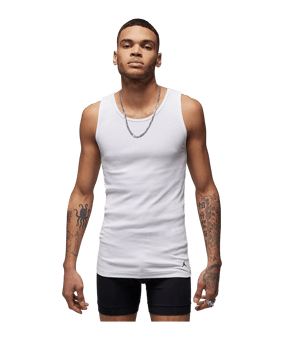 Jordan Jhm Flight Base 2Pk Tanktop Weiß F001 - weiss