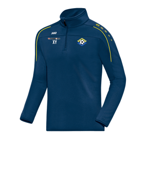 JAKO Classico Ziptop Blau Gelb F42