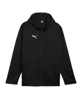 PUMA teamFINAL Fleece Jacke Schwarz F03 - schwarz