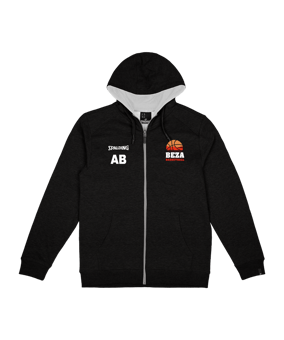 Spalding Flow Kapuzenjacke Kids Schwarz