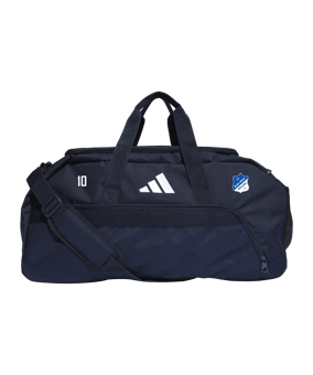 adidas Tiro League Duffel Bag Gr. M Blau Schwarz