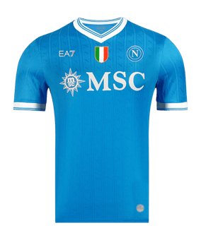 EA7 SSC Neapel Authentic Trikot Home 2025/2026 Blau - blau