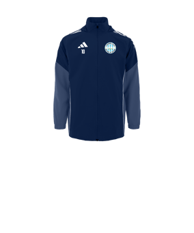 Veste de pluie adidas Tiro 25 Competition enfants bleues