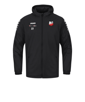 JAKO Team 2.0 Allwetterjacke Schwarz F800