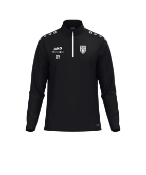 JAKO One Zip Top Schwarz F800